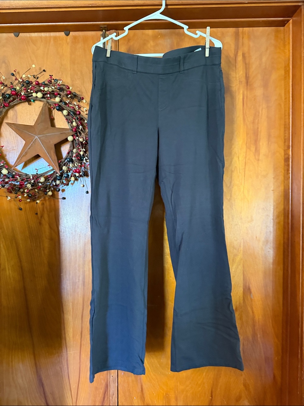 Maurices Black Boot Cut Dress Pants